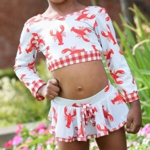 Crawfish Skirt Bikini 7 NWT